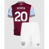 Echipament fotbal West Ham United Jarrod Bowen #20 Tricou Acasa 2024-25 pentru copii maneca scurta (+ Pantaloni scurti)